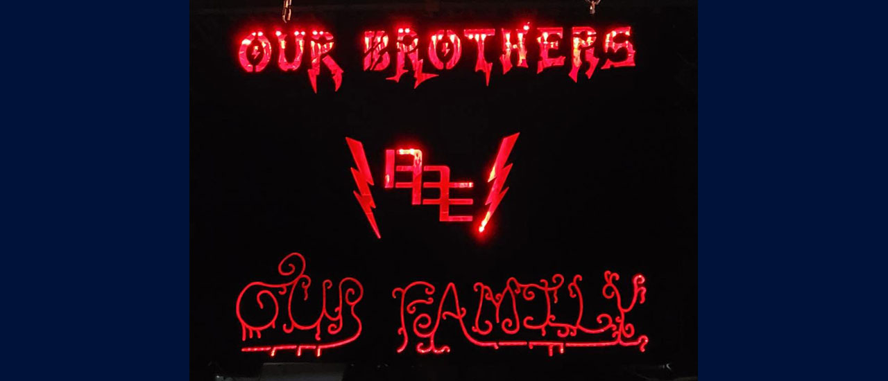 Our Brothers Our Family Sign