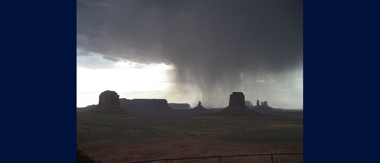 Buttes and Rain Shafts